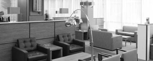 Qantas Airways Chairman's Lounge view 1