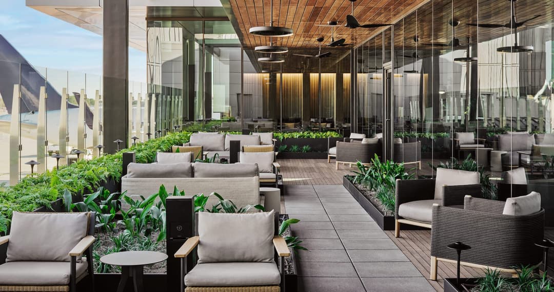 The Centurion Lounge view 1