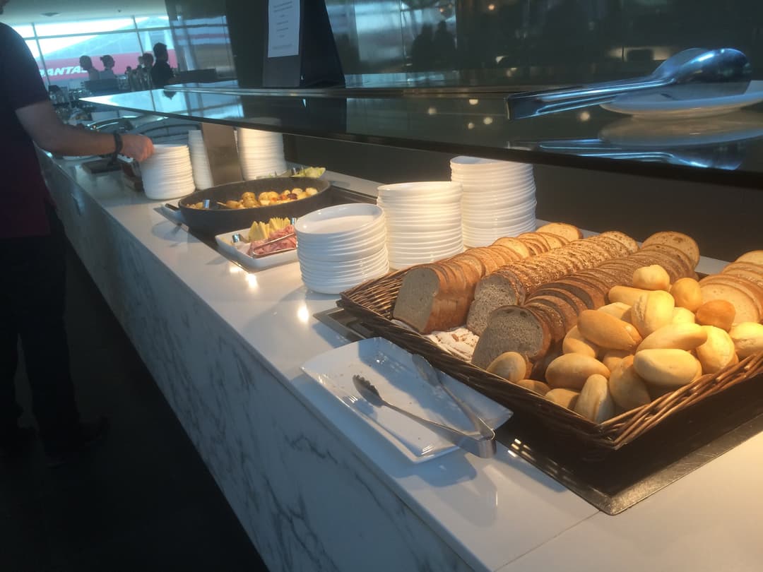 Qantas Airways Domestic Business Lounge view 16