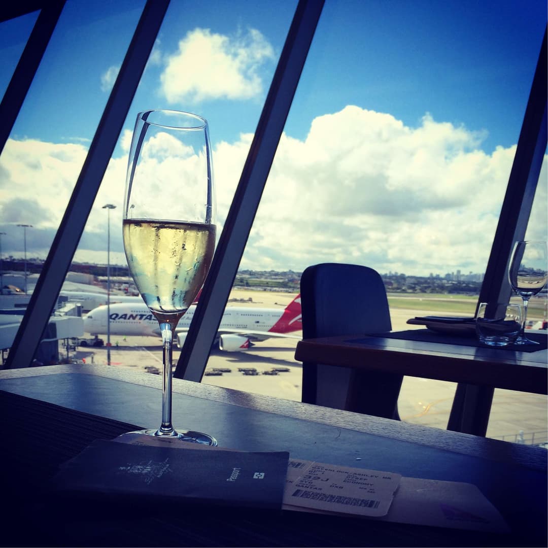 Qantas Airways International First Lounge view 37