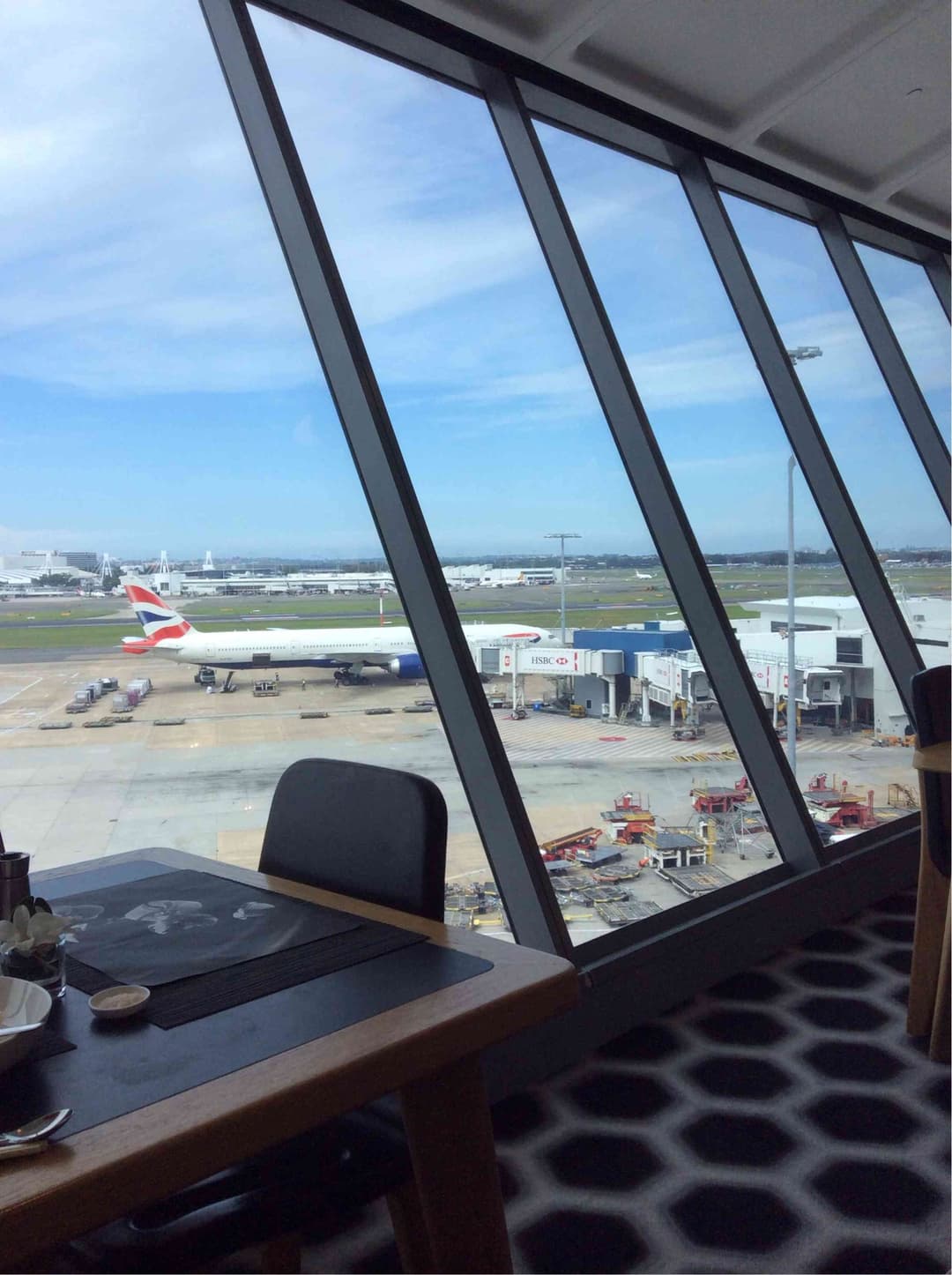 Qantas Airways International First Lounge view 31