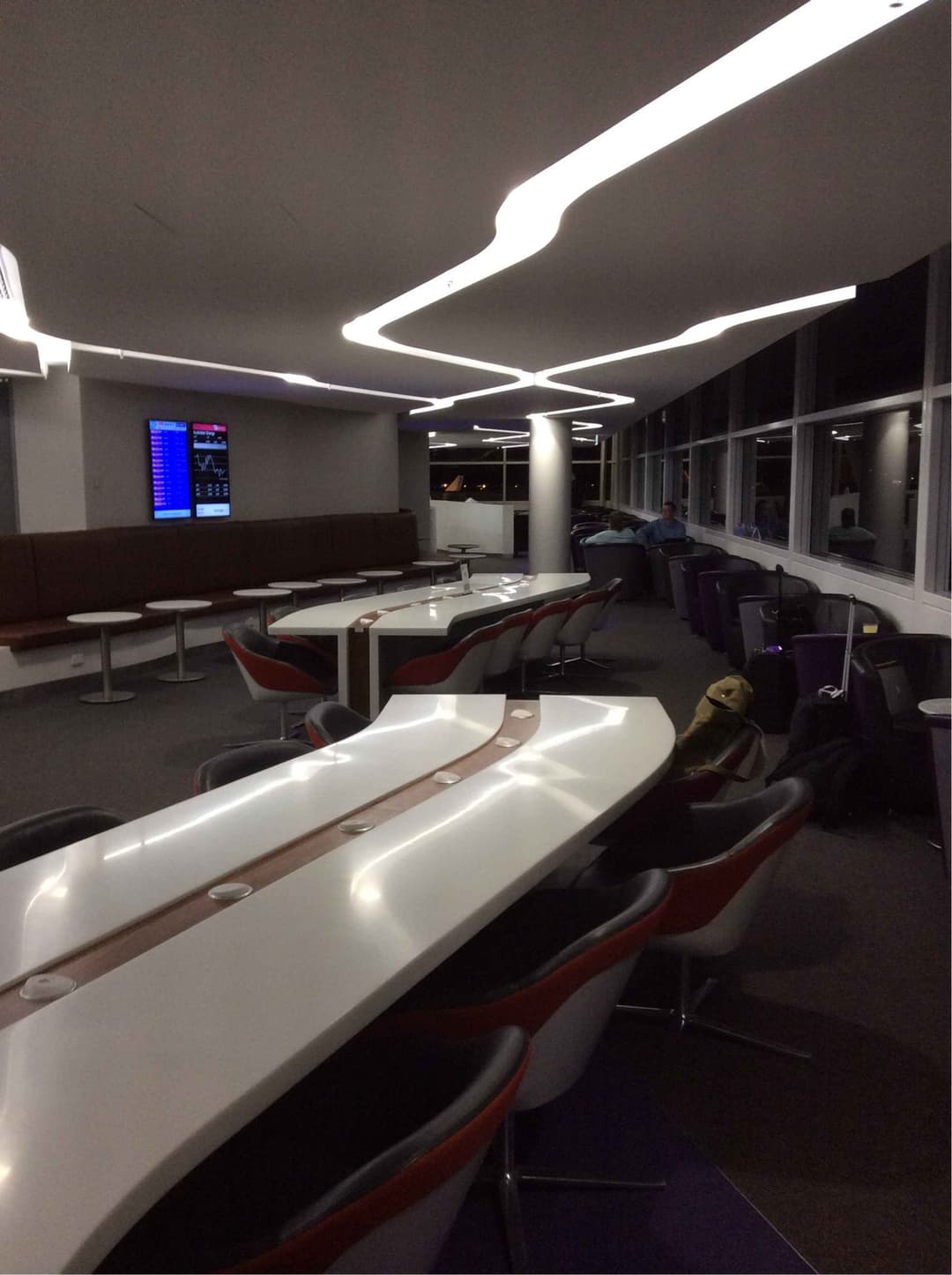 Virgin Australia Lounge view 1