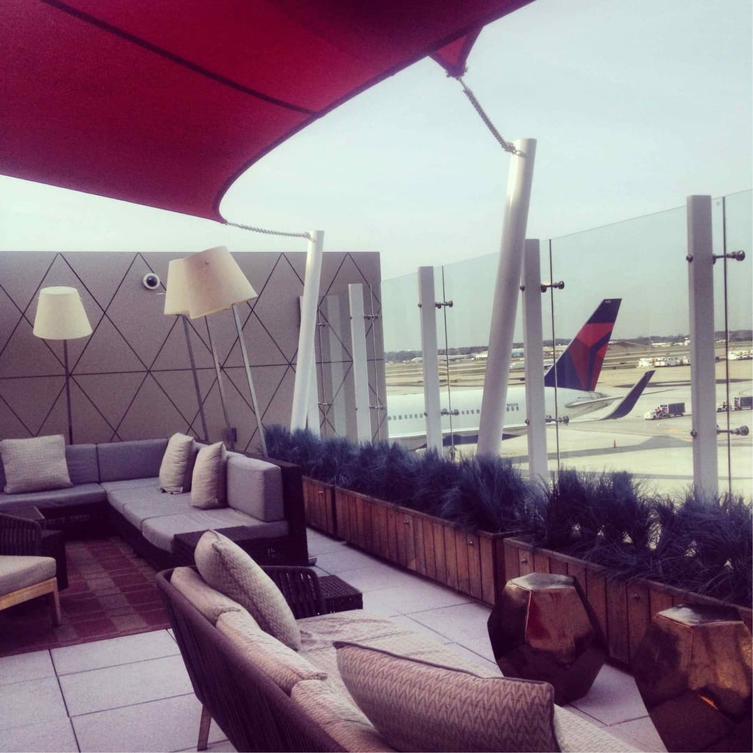 Delta Air Lines Delta Sky Club view 6