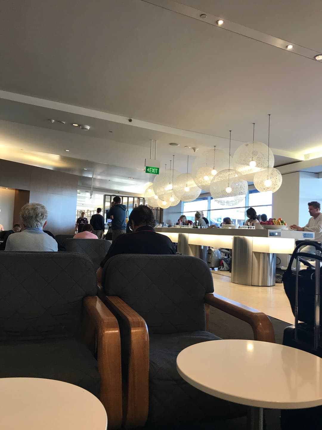 Qantas Airways International Business Lounge view 20