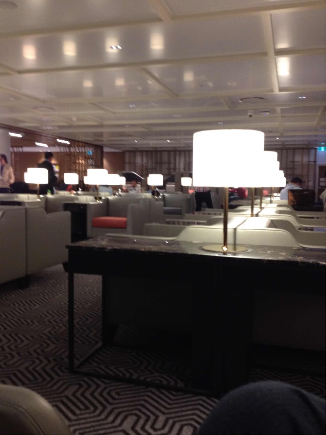Singapore Airlines SilverKris Business Class Lounge view 10