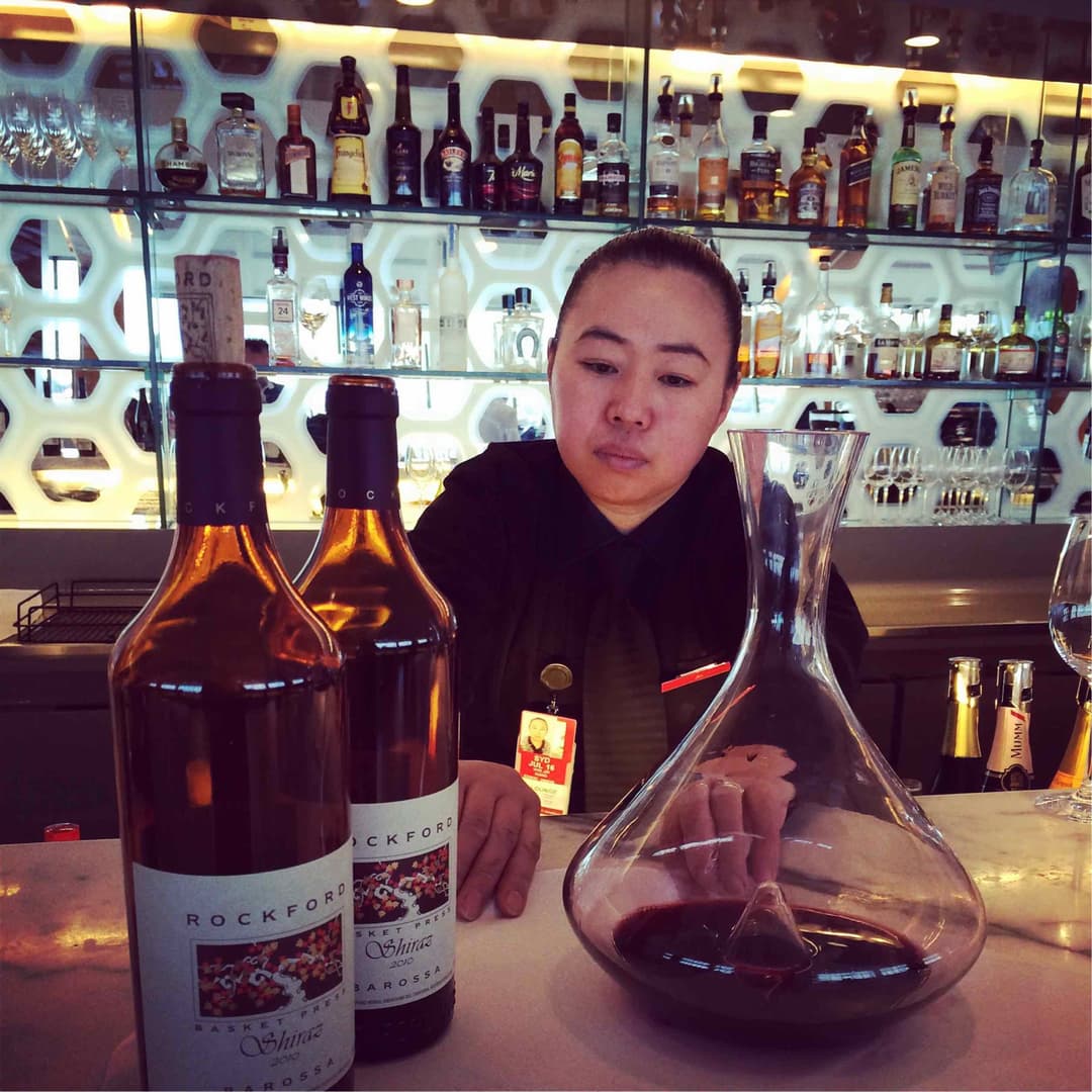 Qantas Airways International First Lounge view 42