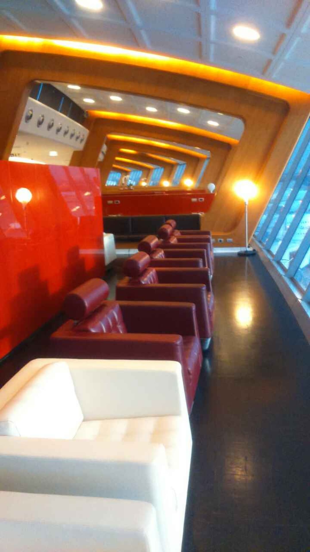 Qantas Airways International First Lounge view 50