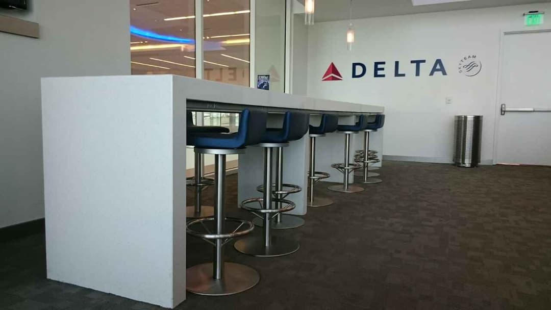 Delta Air Lines Delta Sky Club view 17