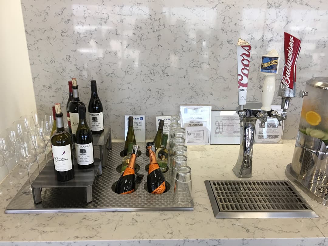 United Airlines United Club view 1