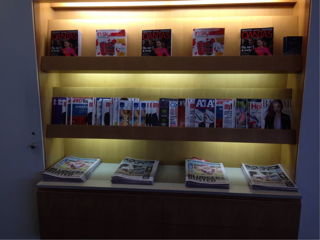 Qantas Airways International Business Lounge view 13