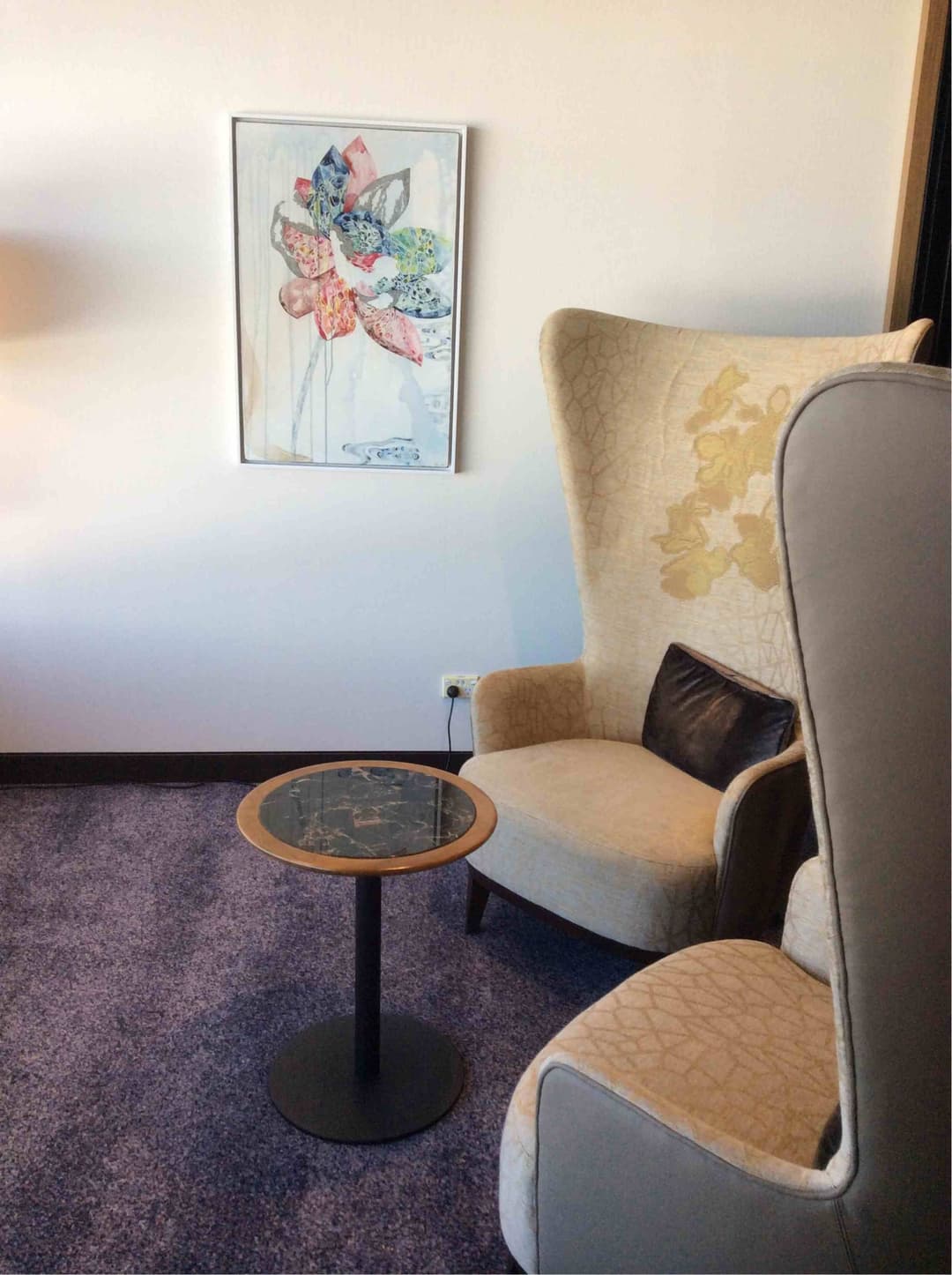 Singapore Airlines SilverKris First Class Lounge view 2