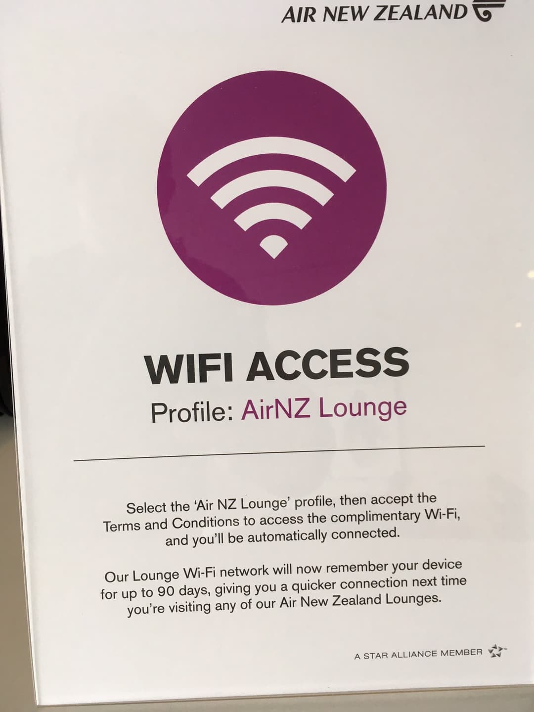 Air New Zealand International Lounge view 24