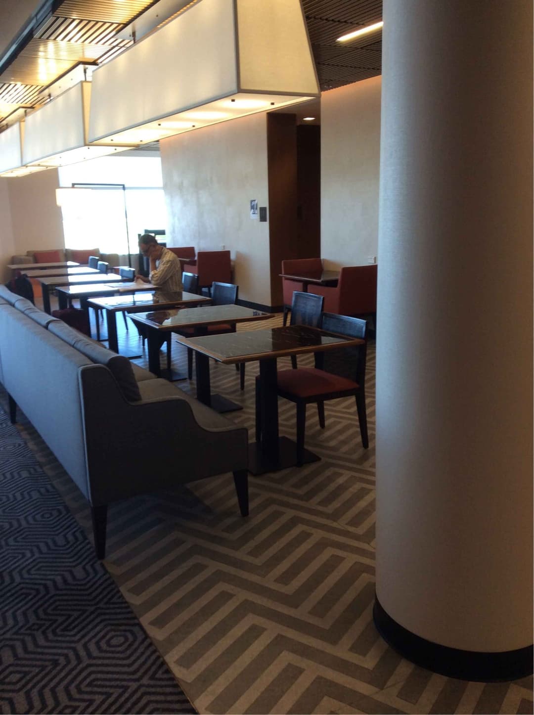 Singapore Airlines SilverKris Business Class Lounge view 7