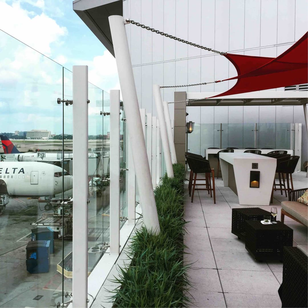 Delta Air Lines Delta Sky Club view 21