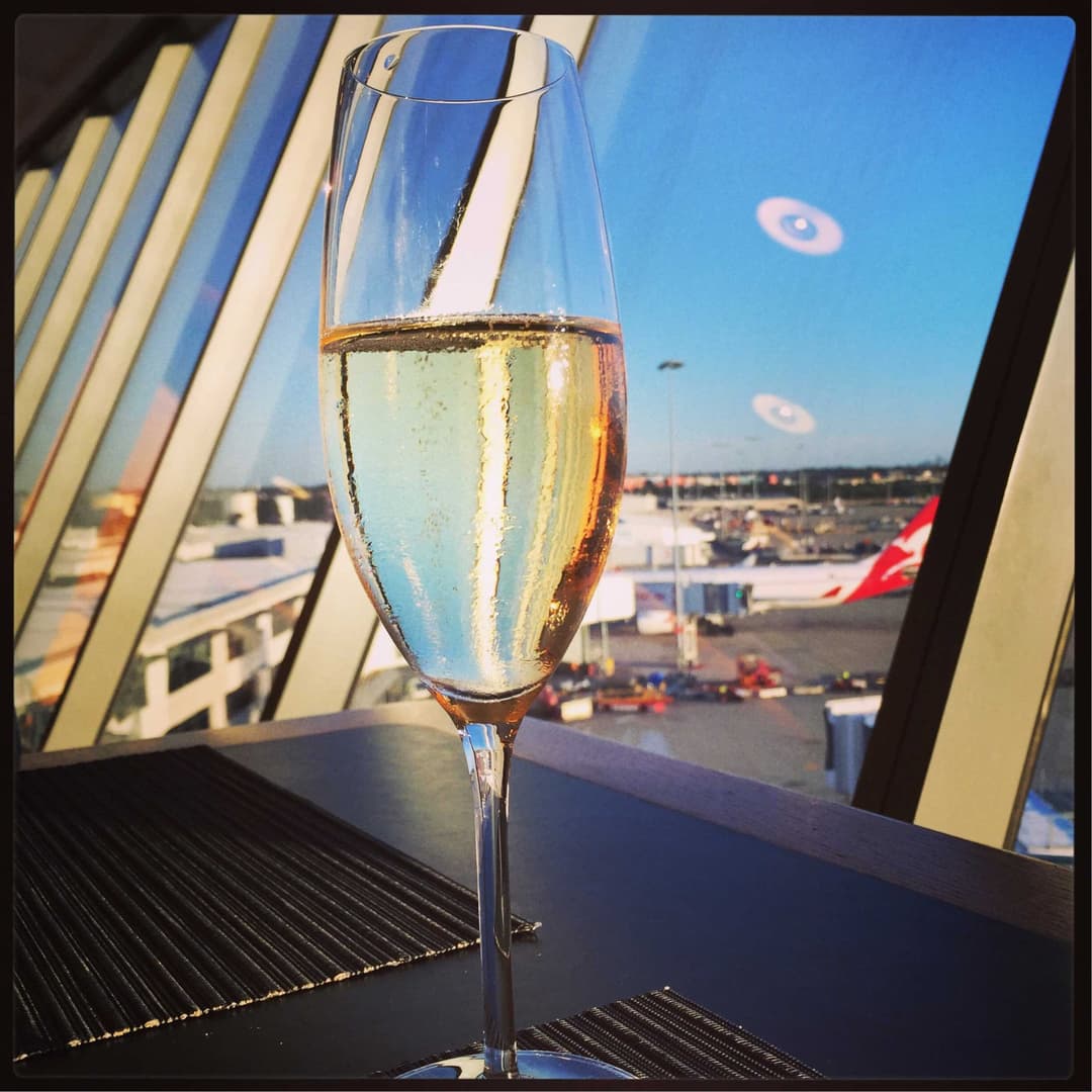 Qantas Airways International First Lounge view 19