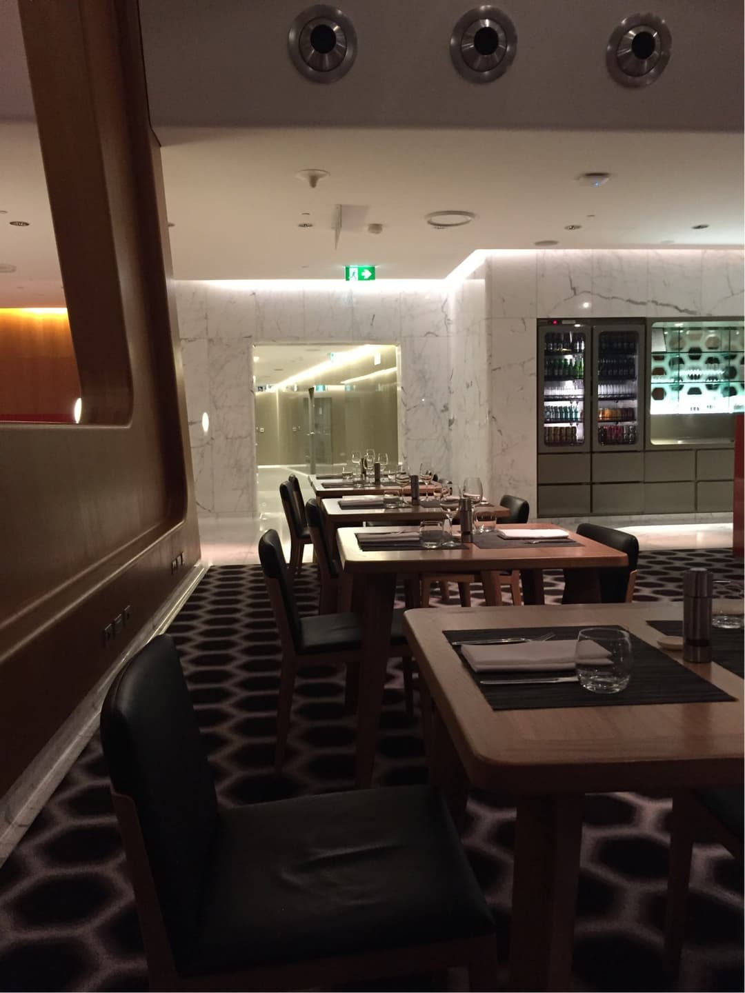 Qantas Airways International First Lounge view 40