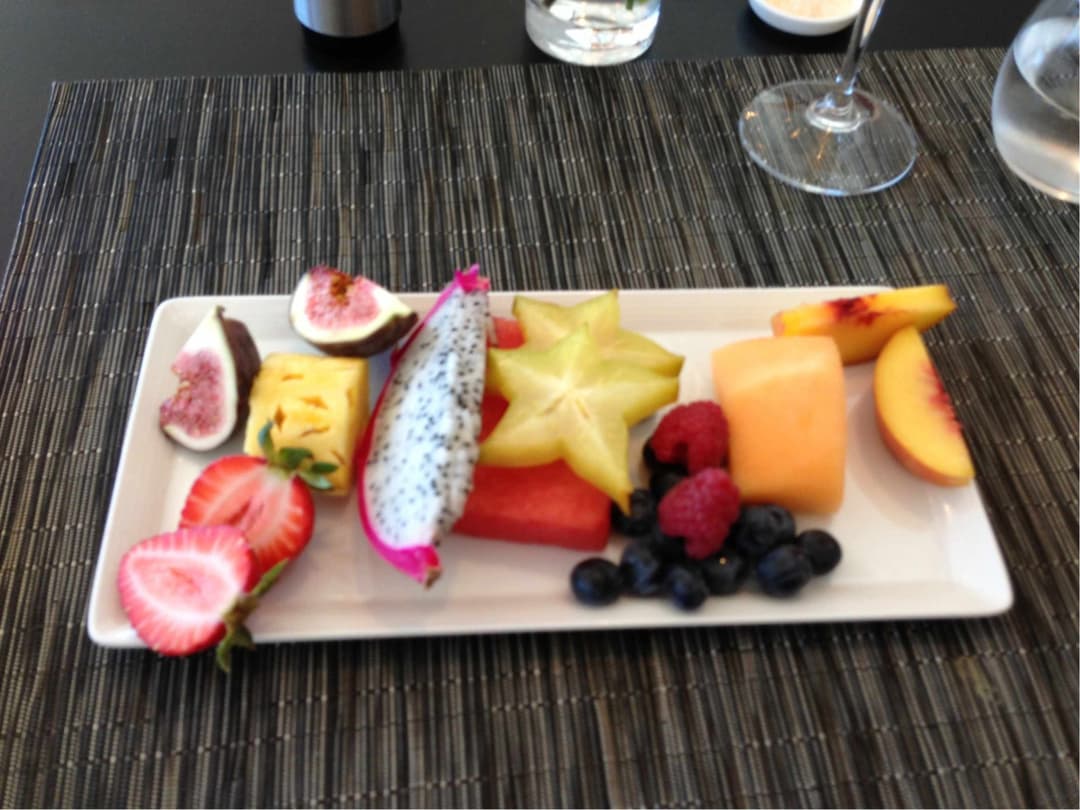 Qantas Airways International First Lounge view 8