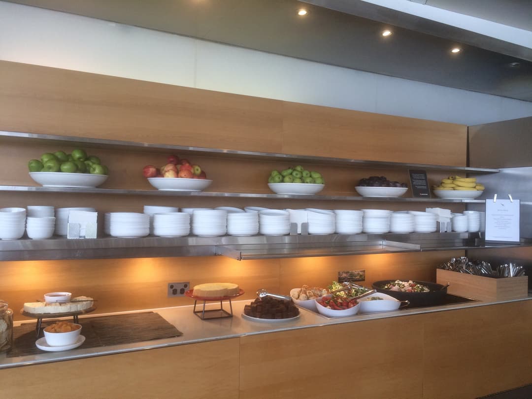 Qantas Airways International Business Lounge view 23