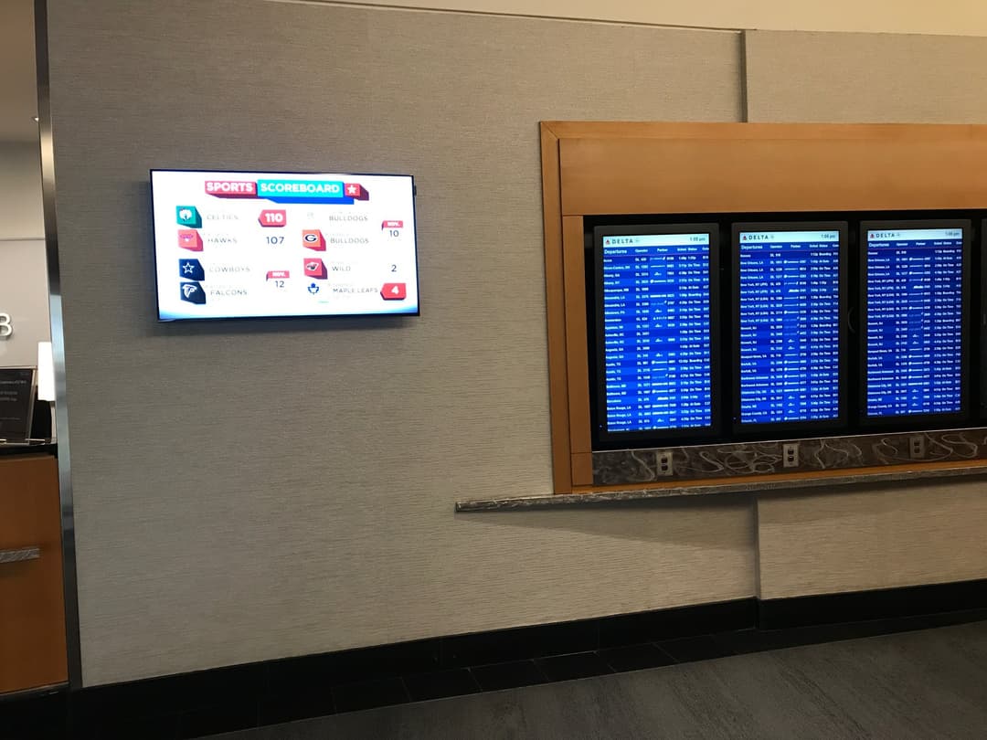 Delta Air Lines Delta Sky Club view 12