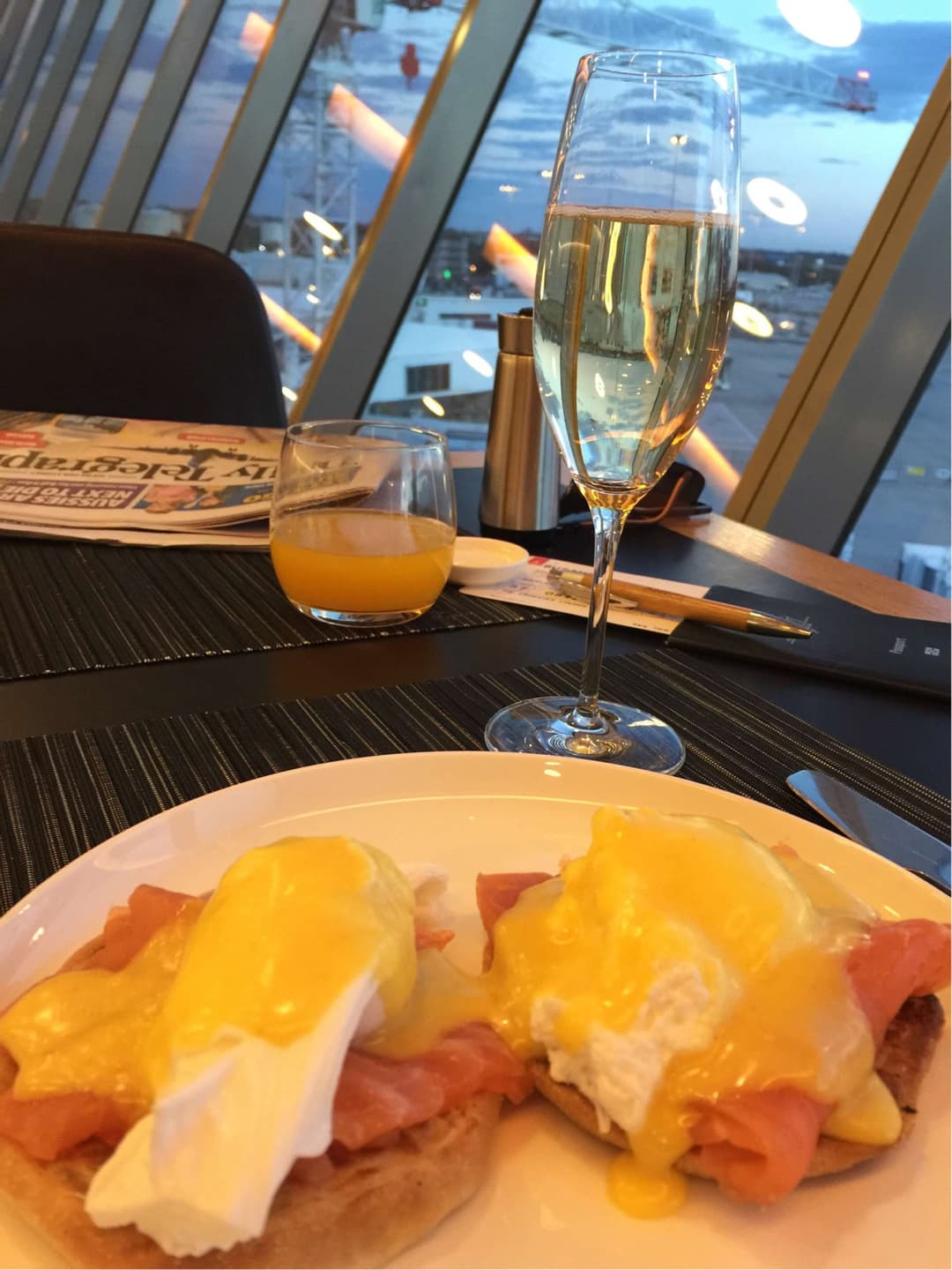 Qantas Airways International First Lounge view 29