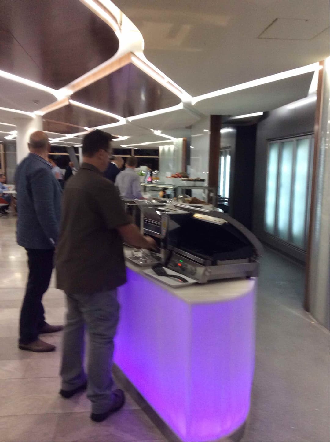 Virgin Australia Lounge view 8