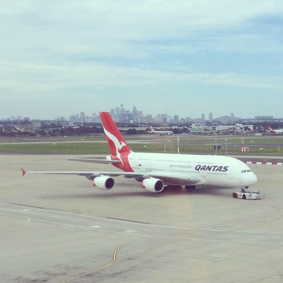 Qantas Airways International First Lounge view 23