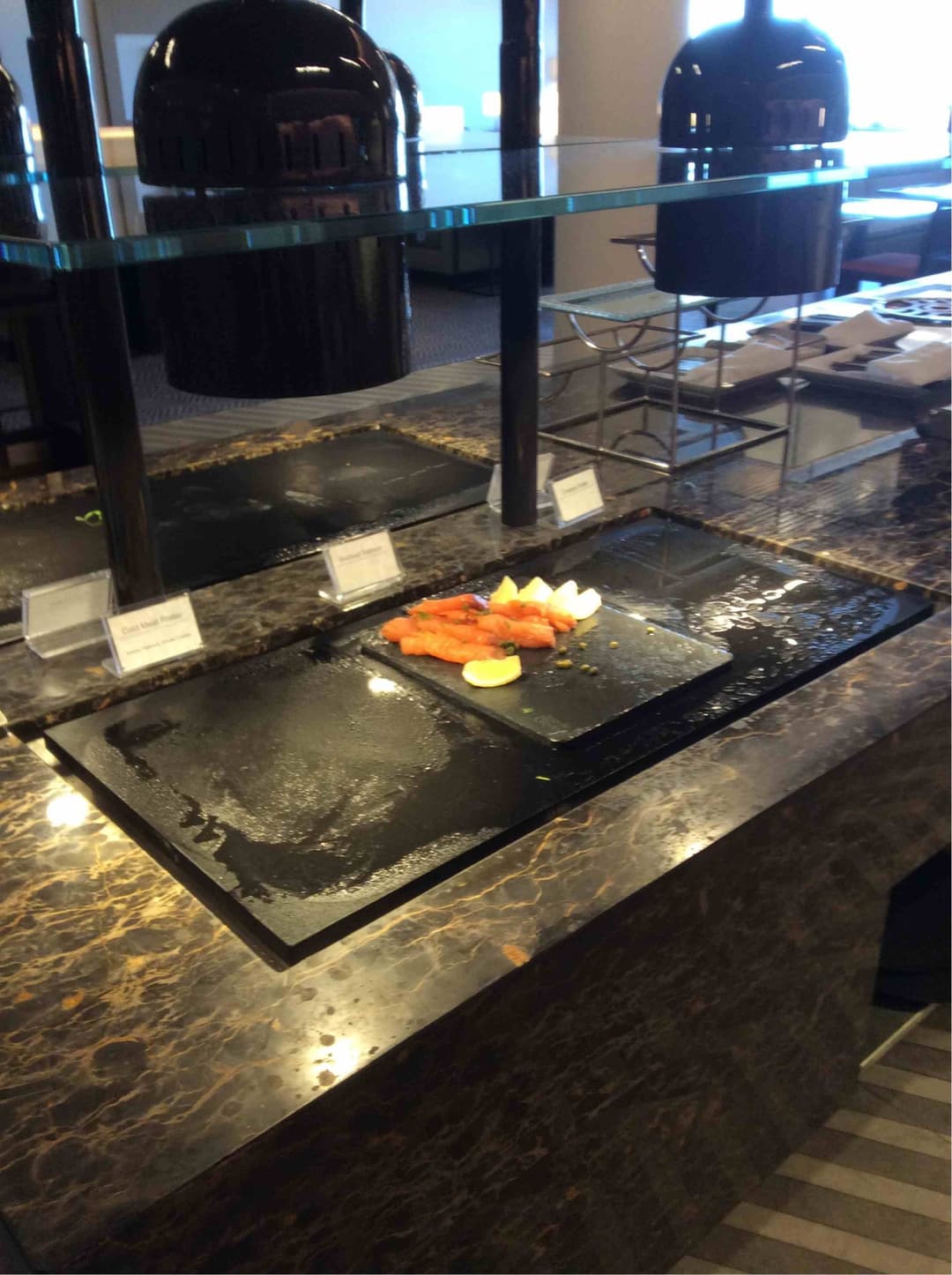 Singapore Airlines SilverKris Business Class Lounge view 2