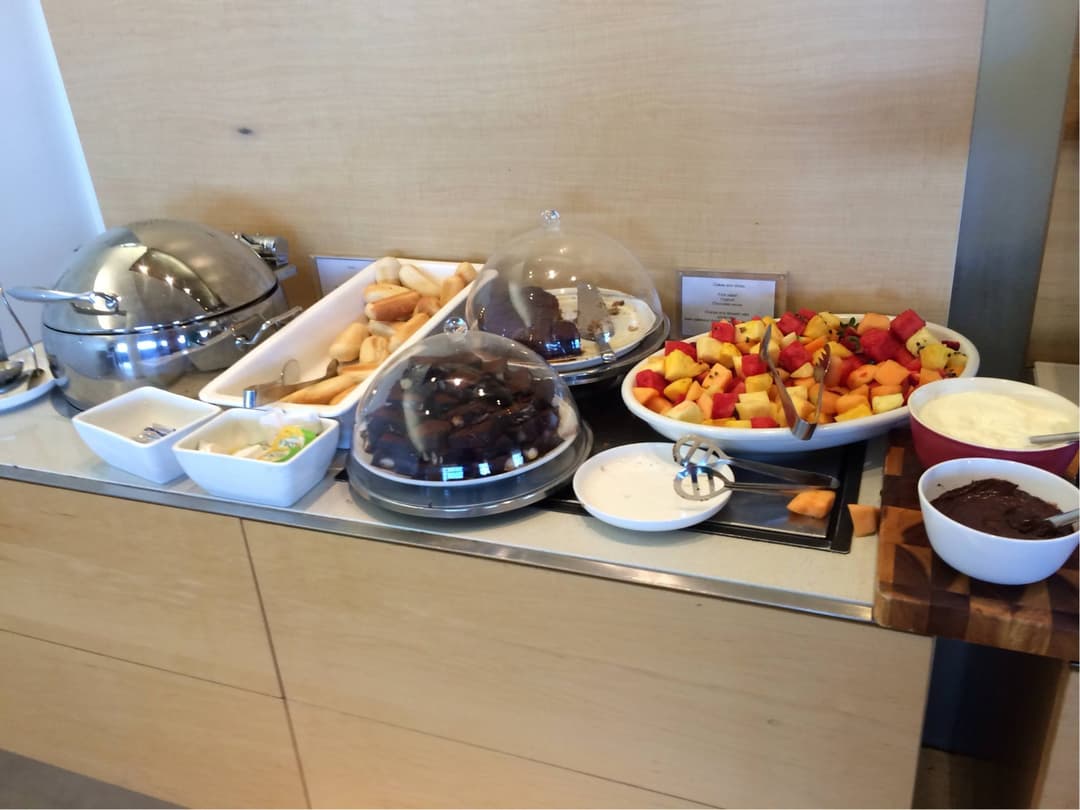 Qantas Airways International Business Lounge view 5