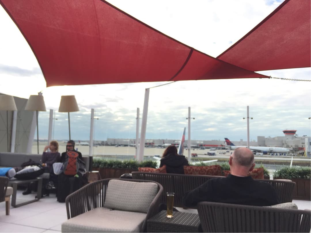 Delta Air Lines Delta Sky Club view 24