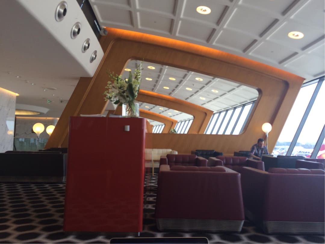 Qantas Airways International First Lounge view 4