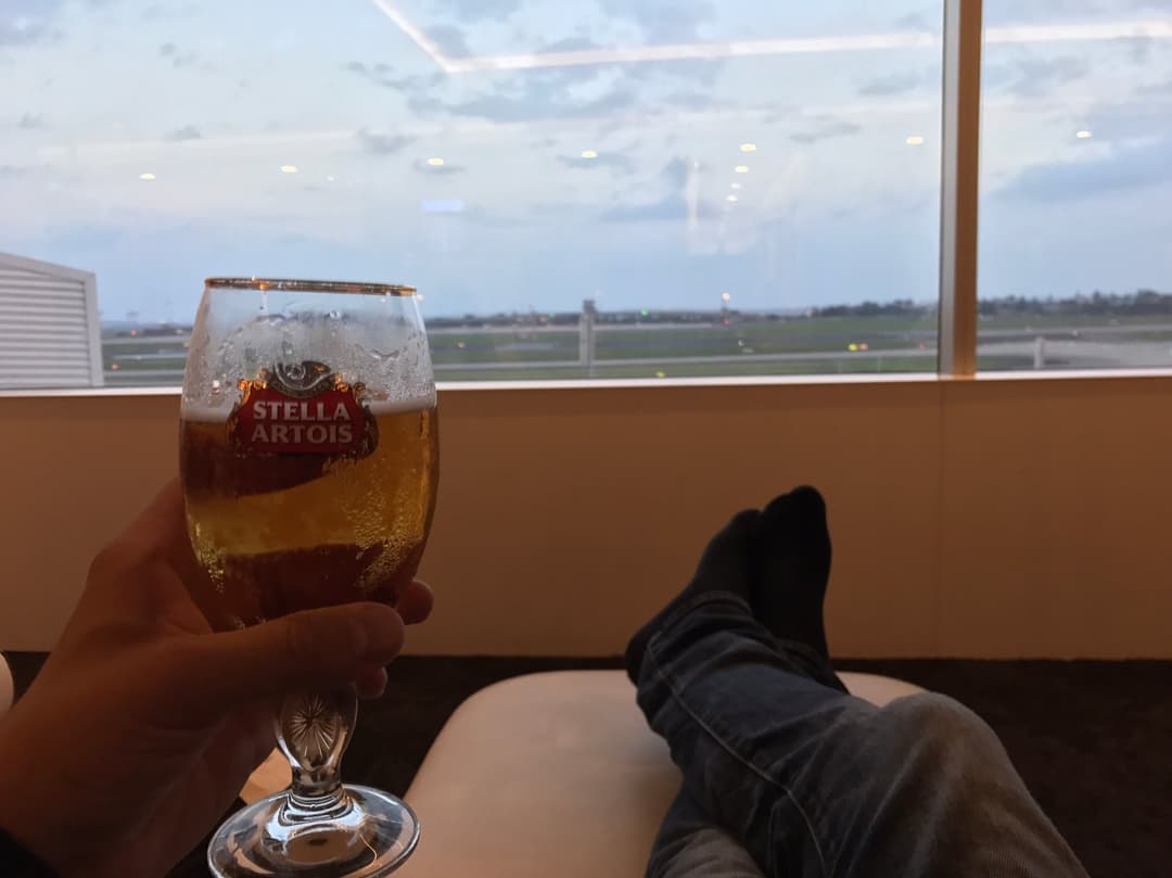 Air New Zealand International Lounge view 15