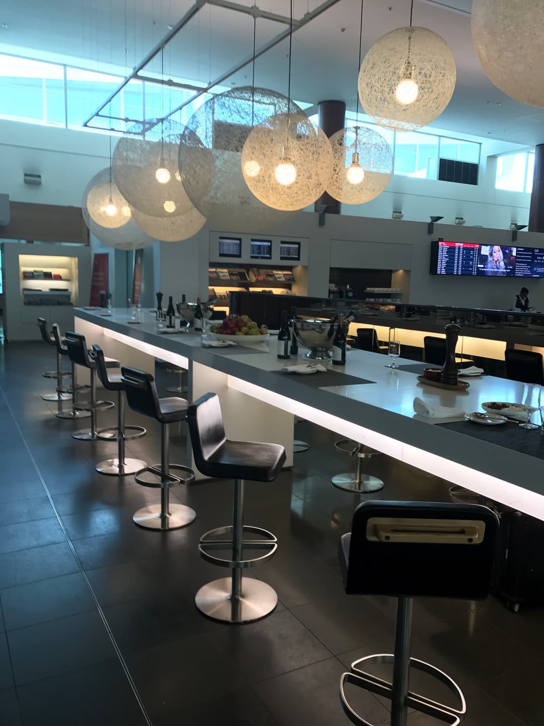 Qantas Airways Domestic Business Lounge view 12