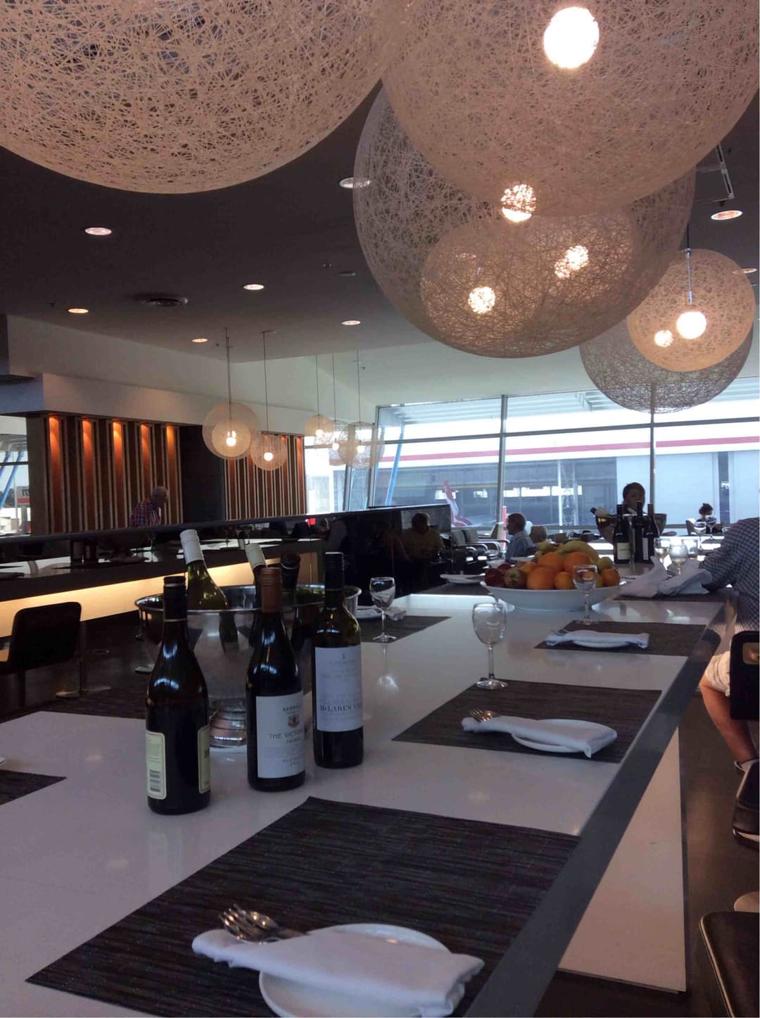 Qantas Airways Domestic Business Lounge view 8