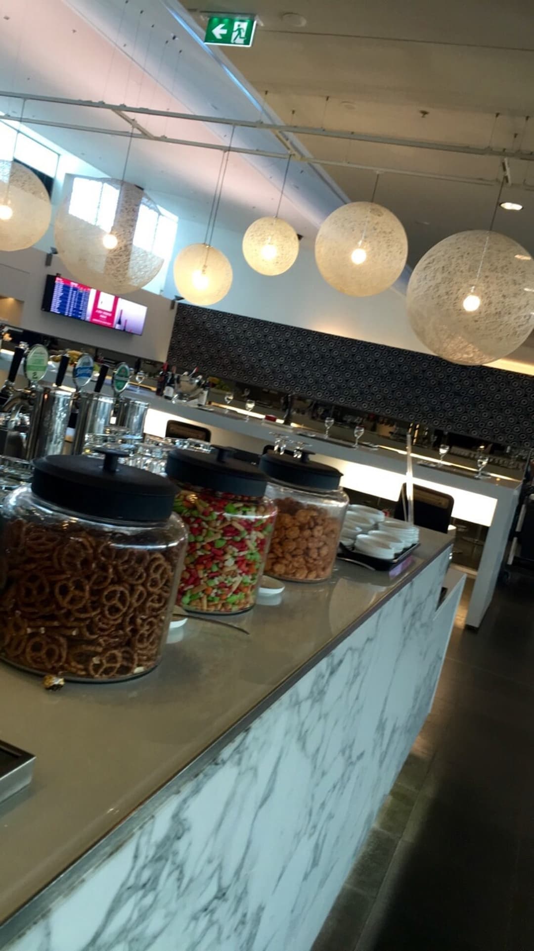 Qantas Airways Domestic Business Lounge view 14