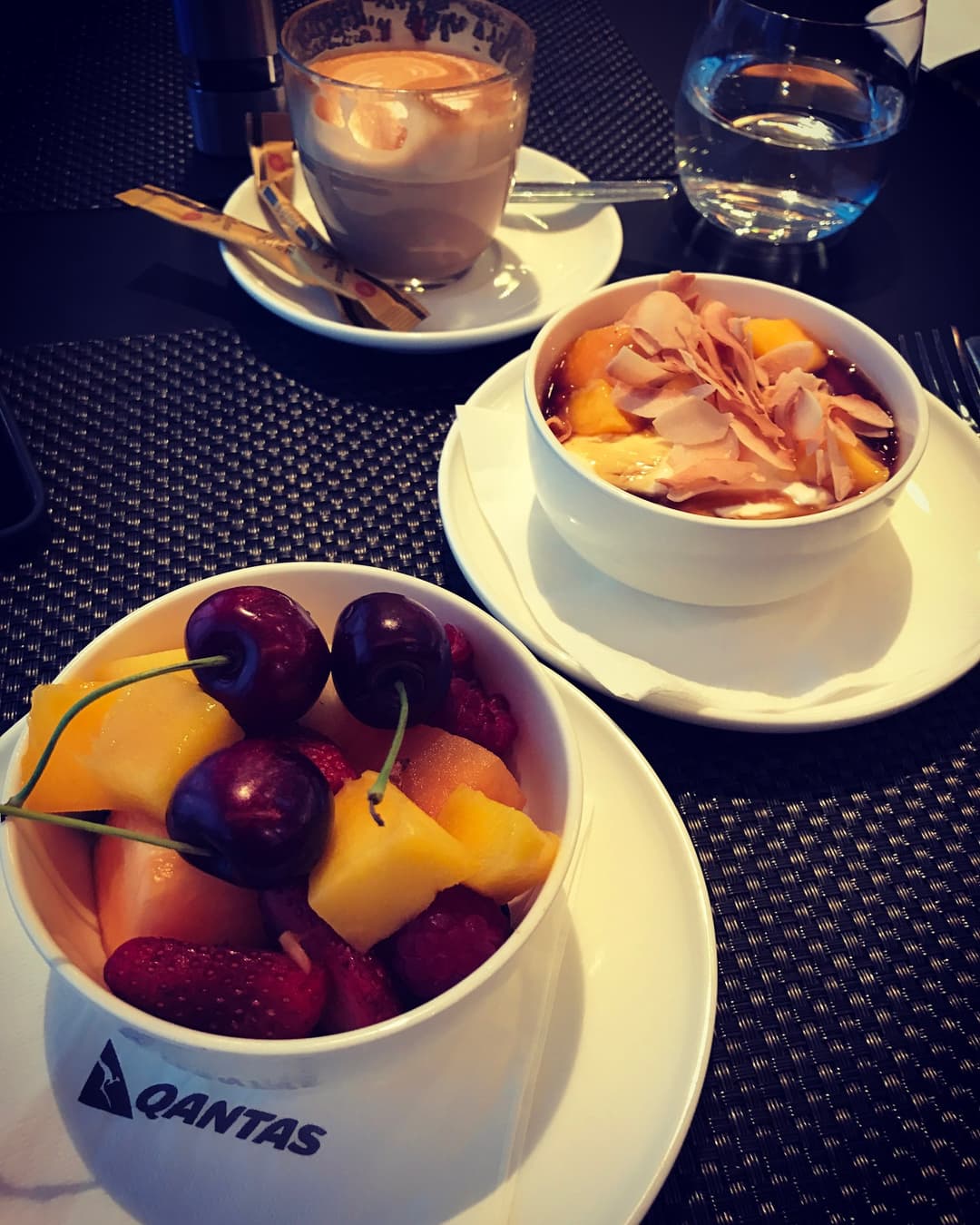 Qantas Airways International First Lounge view 57