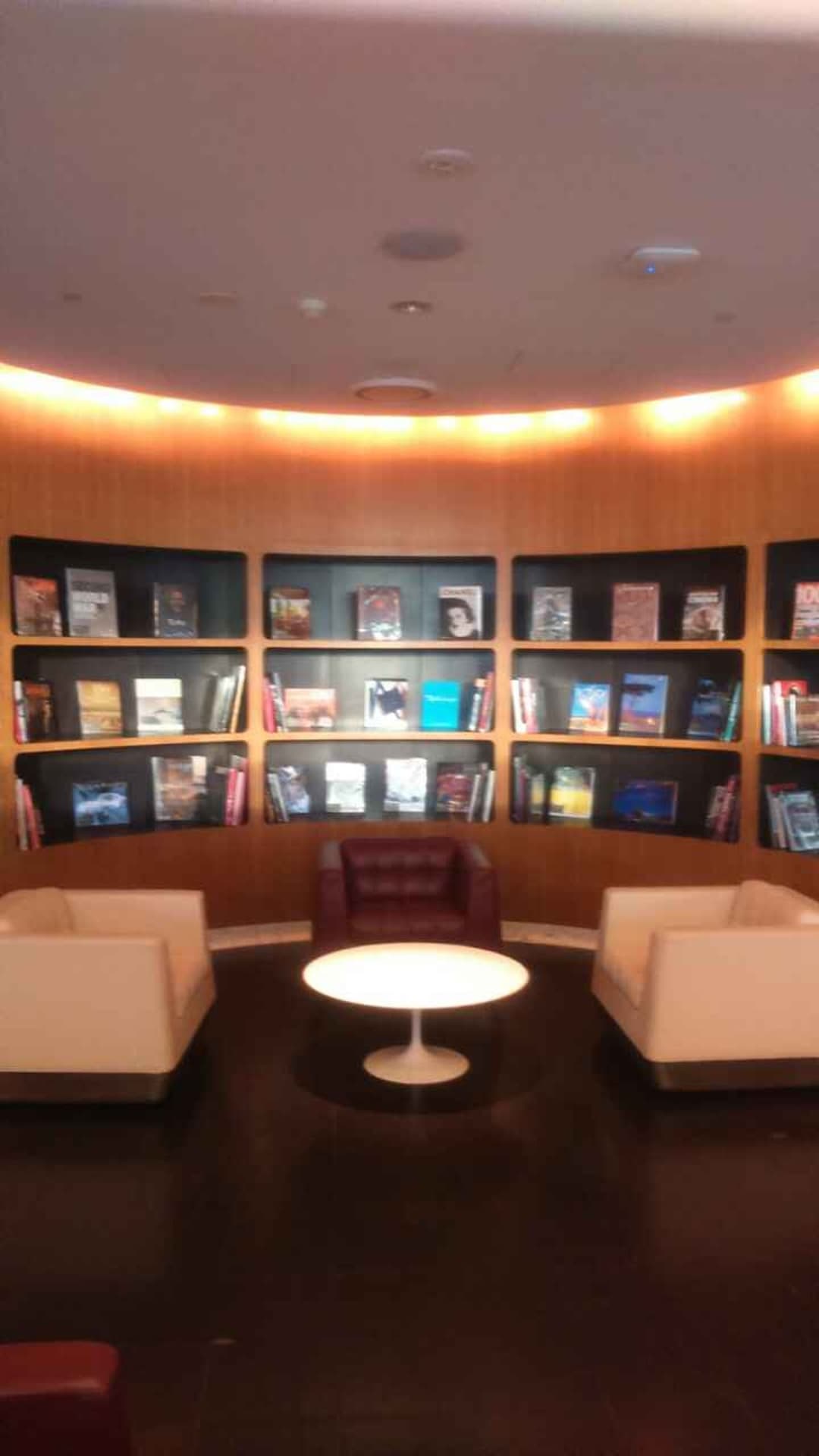 Qantas Airways International First Lounge view 52