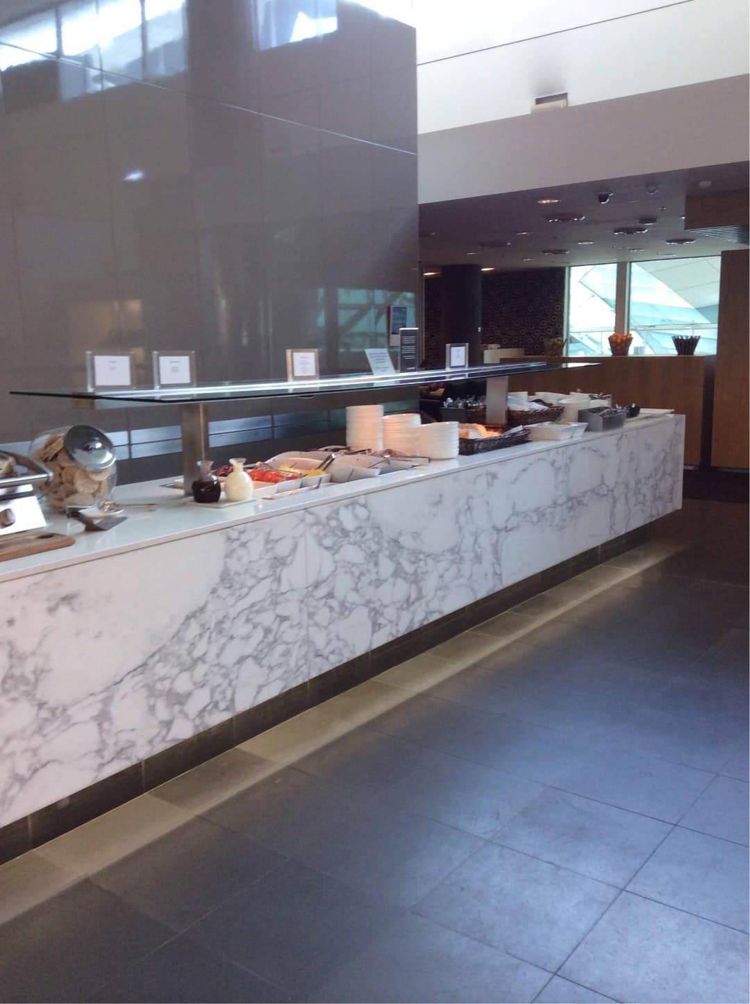 Qantas Airways Domestic Business Lounge view 6
