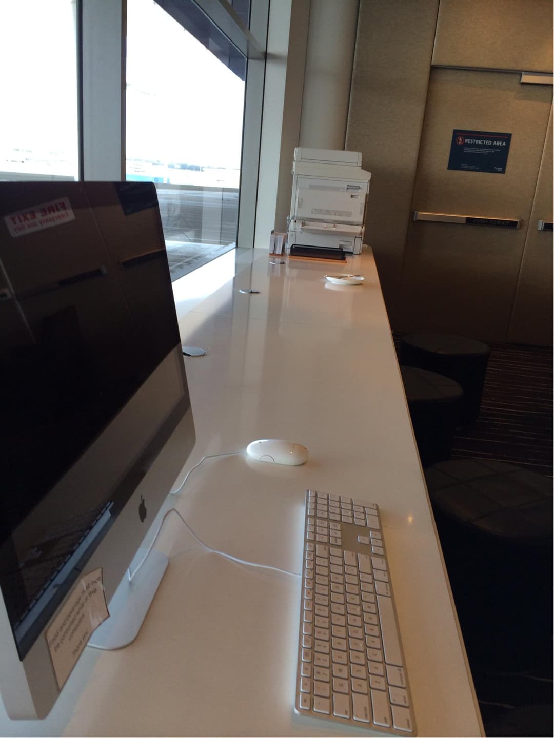 Qantas Airways International Business Lounge view 21