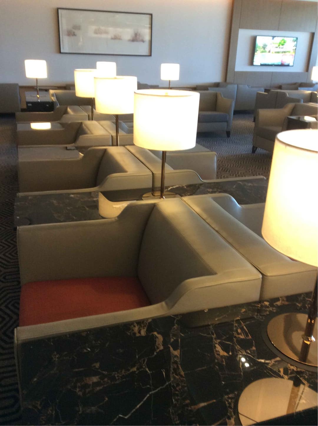 Singapore Airlines SilverKris Business Class Lounge view 5