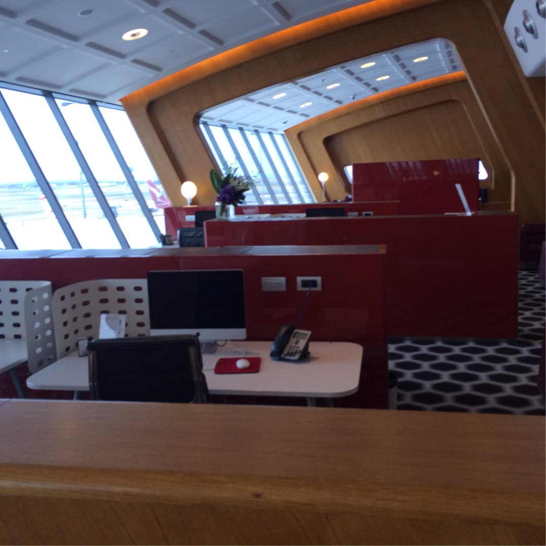 Qantas Airways International First Lounge view 14