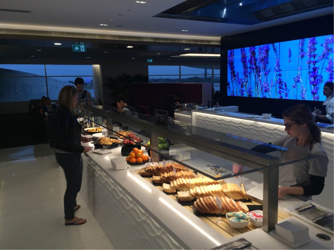 Air New Zealand International Lounge view 3