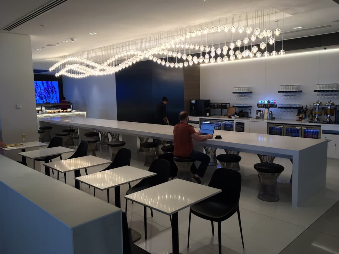 Air New Zealand International Lounge view 38