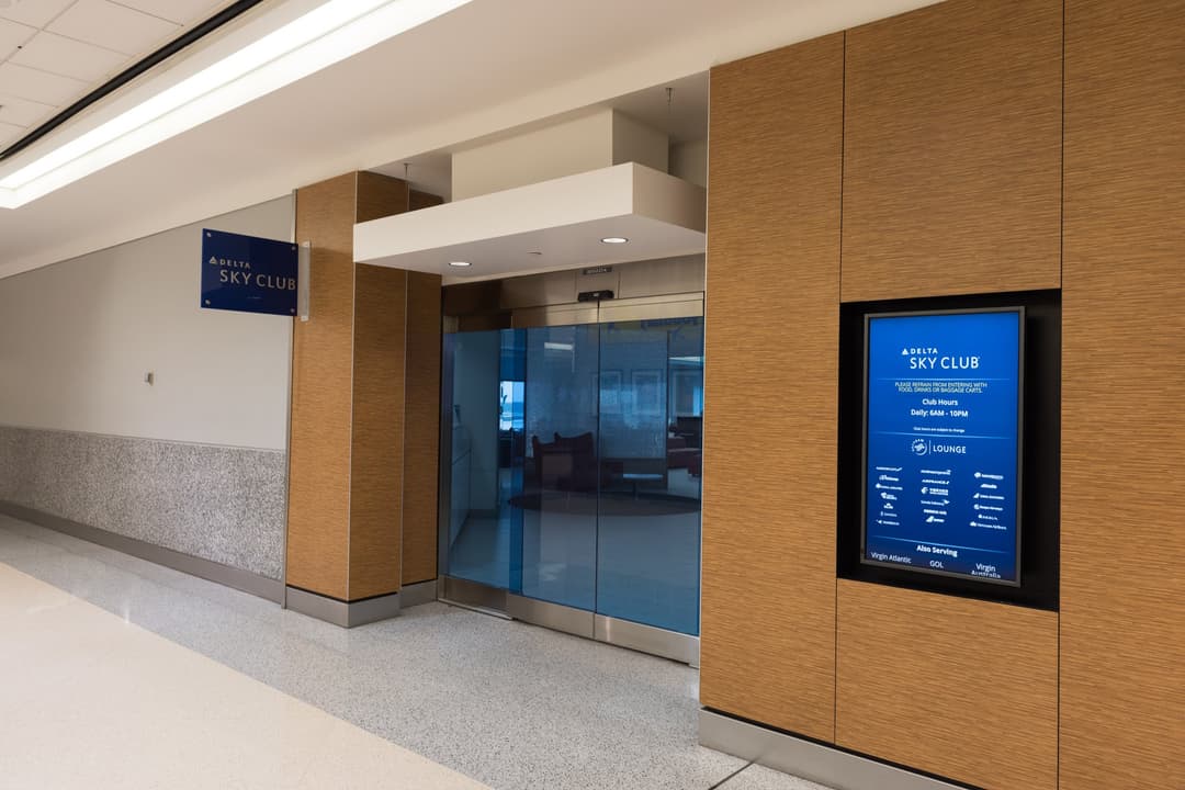 Delta Air Lines Delta Sky Club view 3