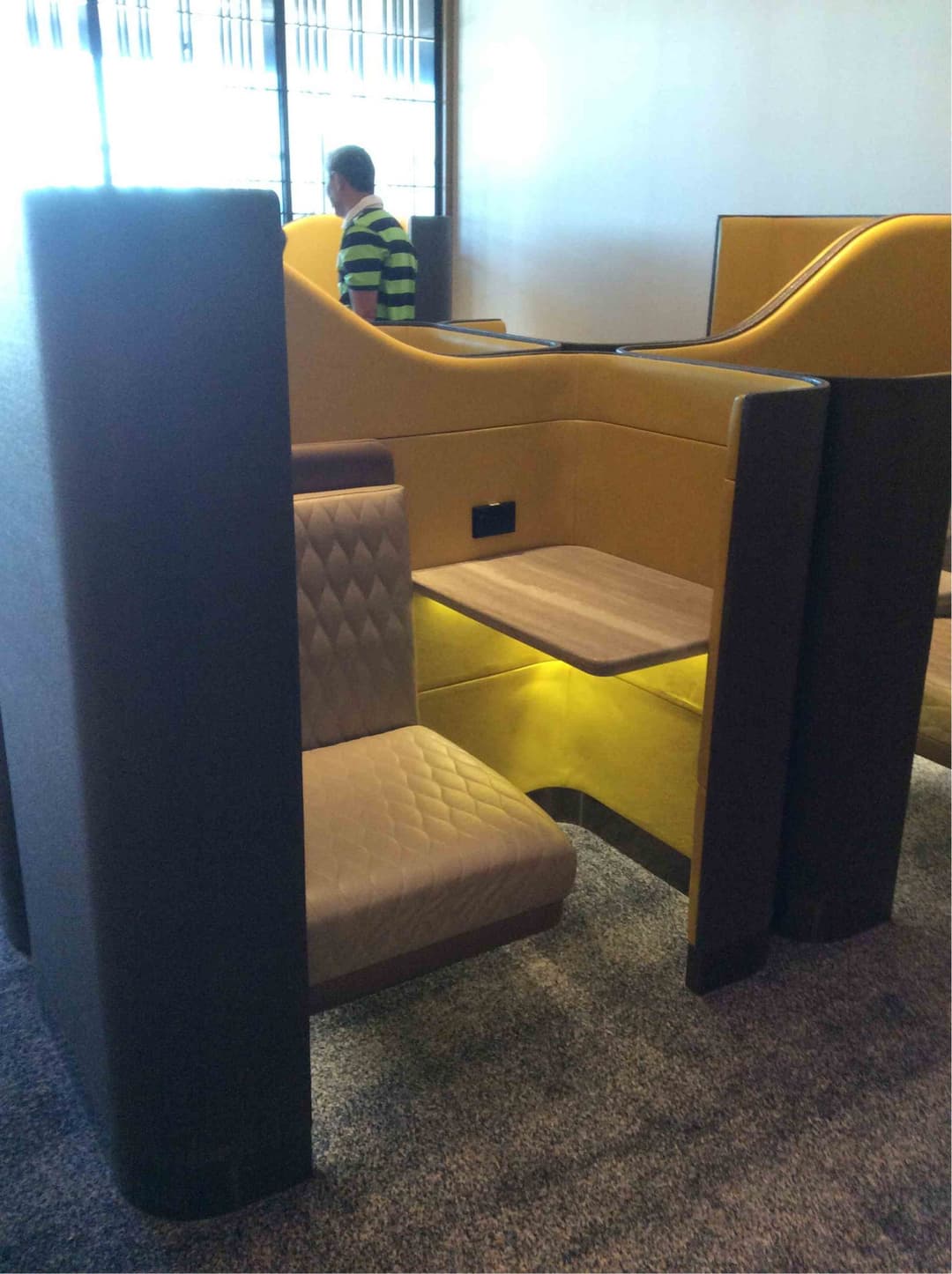 Singapore Airlines SilverKris First Class Lounge view 3