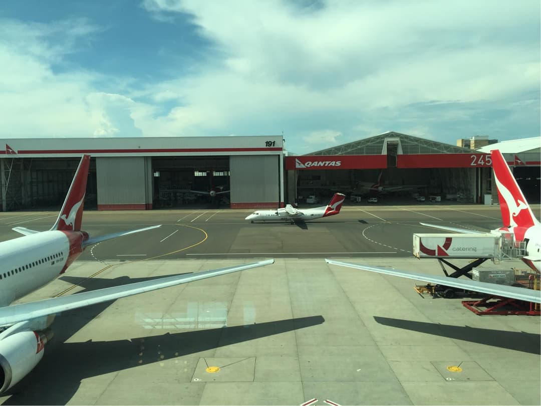 Qantas Airways The Qantas Club view 19