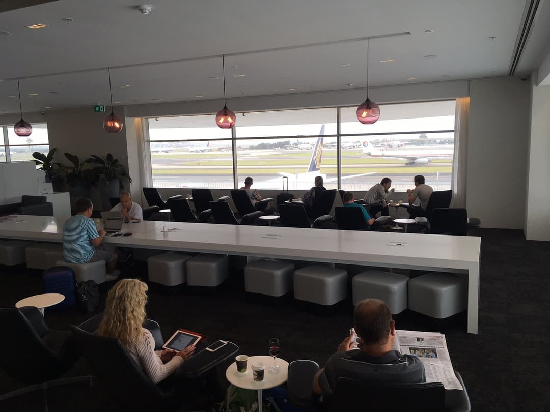 Air New Zealand International Lounge view 27