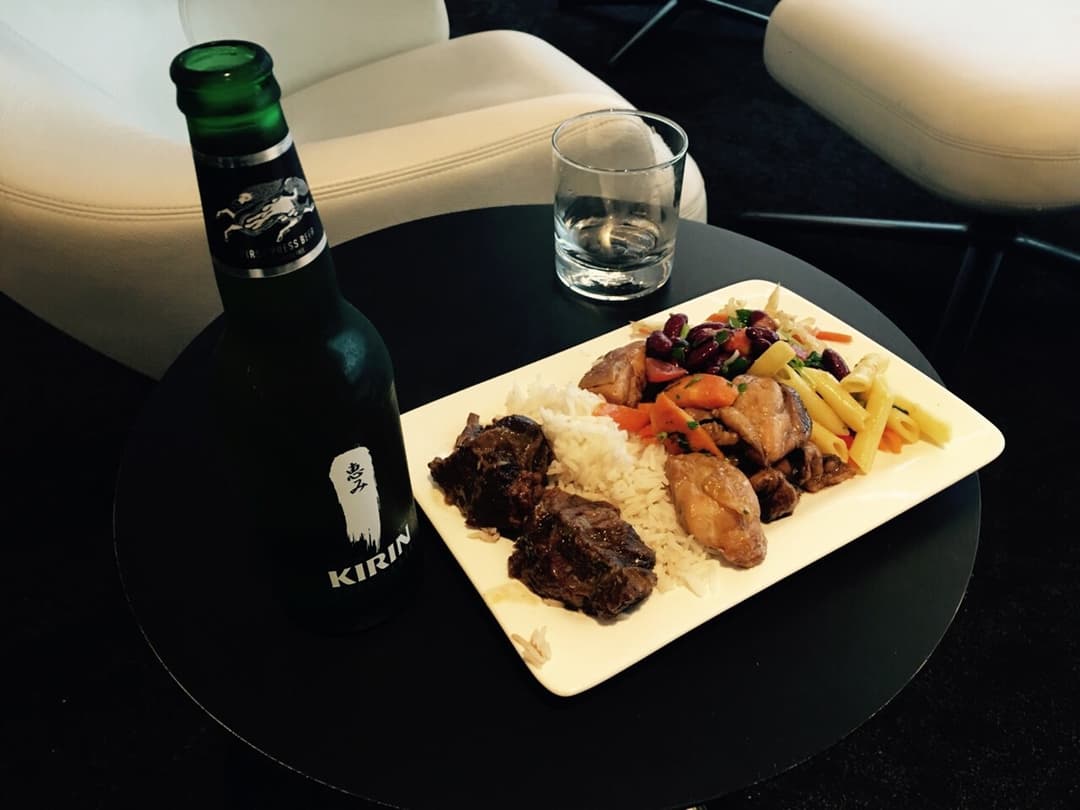 Air New Zealand International Lounge view 2