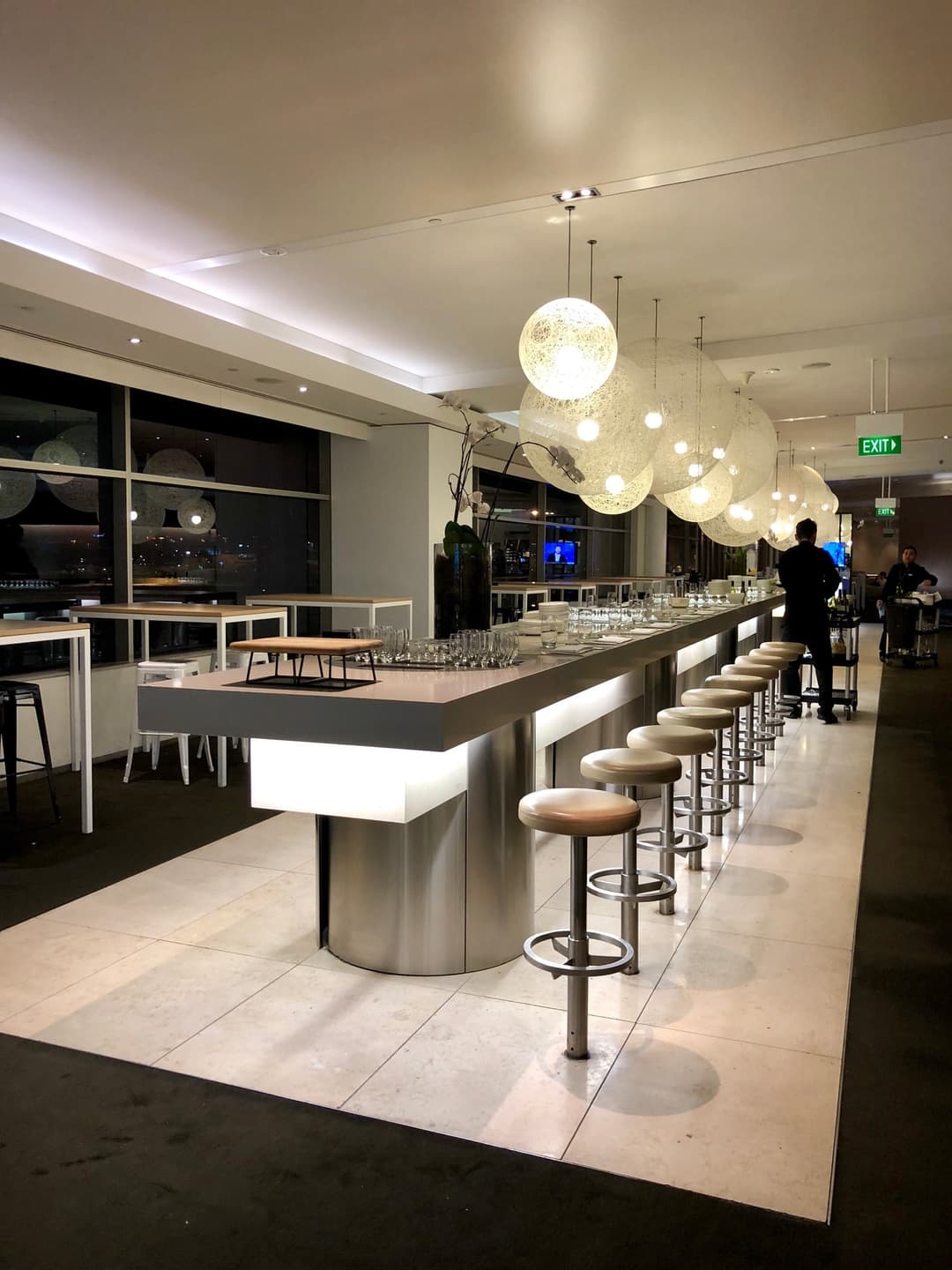 Qantas Airways International Business Lounge view 26