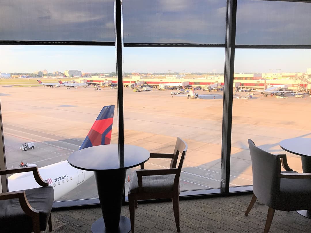 Delta Air Lines Delta Sky Club view 12