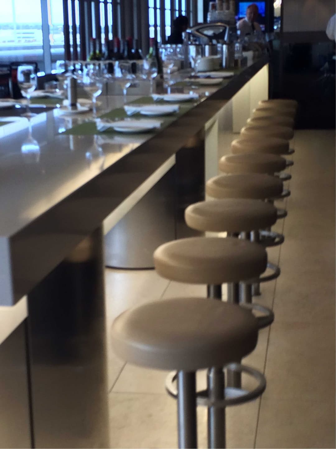 Qantas Airways International Business Lounge view 9